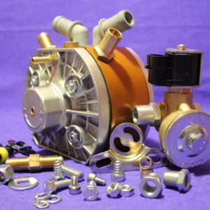 Газовий редуктор KME Gold GT (340 к.с.) вхід D8 з ЕМК