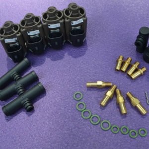 Газові форсунки Stag W-03 на 4 циліндри з трійниками