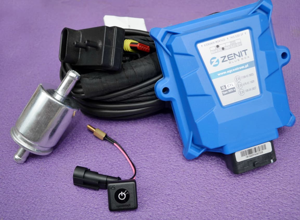 олполим Електроніка Zenit Blue Box 4циліндра