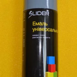 Емаль універсальна SLIDER 400 мл (сірий)