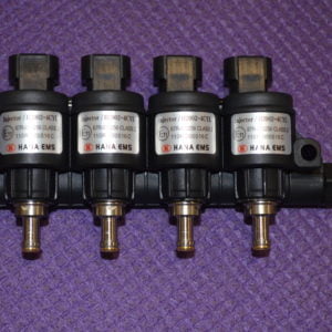 Форсунки Hana Rail 2002, 4 цил.(Type С, Black), зі штуцерами