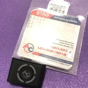 Перемикач (кнопка) газ/бензин LED-300/401В  для систем STAG 300-QMax Basic 6 цил