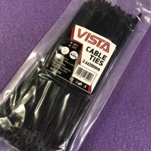 Хомут (стяжка) пластиковий Vista 3.6*200мм