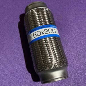Гофра глушника (гофра приймальної трубки) 60×200 (3-х шарова) EuroEx