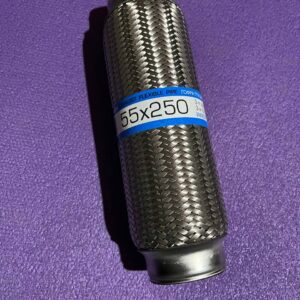 Гофра глушника (гофра приймальної трубки) 55×250 (3-х шарова) EuroEx