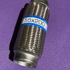 Гофра глушника (гофра приймальної трубки) 55×200 (3-х шарова) EuroEx