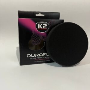 Губка для полірування DURAFLEX фінішна чорна 150*25 мм на липучці (L614)