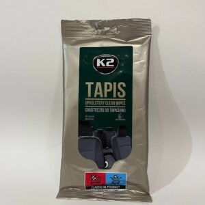 K2 Серветка волога для очищення тканинної оббивки TAPIS UPHOLSTERY 24 шт
