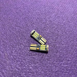 12-24V Світлодіодна лампа T10-2016-27SMD з драйвером Super CANBUS (аналог W5W)