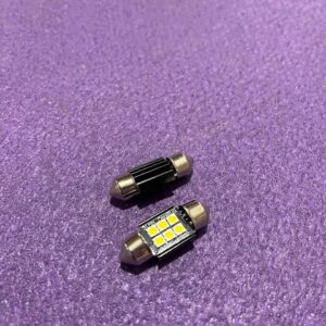 Автолампа 12-24V FS-3030-6SMD 31MM Samsung драйвер CANBUS (аналог лампи C5W) Білий