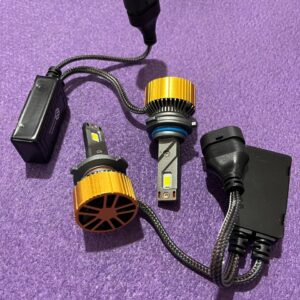 LED-лампа S-8 HB4 (9006) 45W 10000LM 9–60V | CSP-4570 | активне охолодження