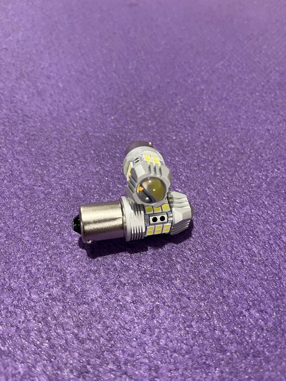 LED-лампа 1156 12–24V 27 SMD | CANBUS Samsung | Одноконтактна | Аналог P21W