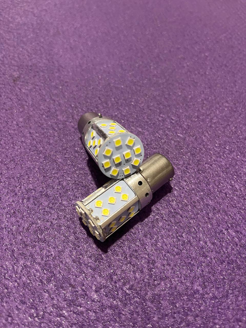 Світлодіодна лампа 1156-3030-35SMD 12–24V BA15s Білий – потужне LED-рішення для габаритів, заднього ходу, ДХО