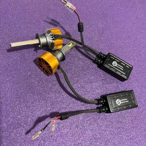 LED-лампа S-8 H1 45W 10000LM 9–60V CSP-4570  активне охолодження
